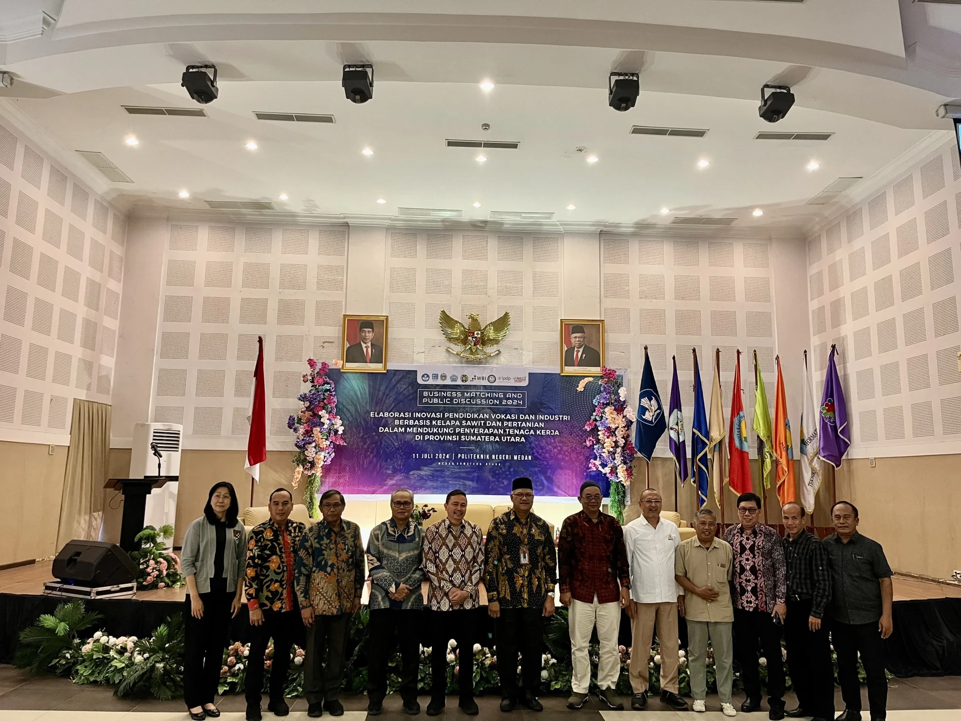 Business Matching and Public Discussion 2024: "Elaboration of Vocational Education and Industry Innovation Based on Palm Oil and Agriculture in Supporting Labor Absorption in North Sumatra"